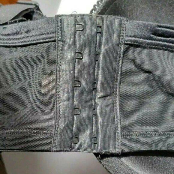 Lane Bryant Cacique Womens T Shirt Bra Lace Convertible Straps Size 44D Black - Picture 8 of 10